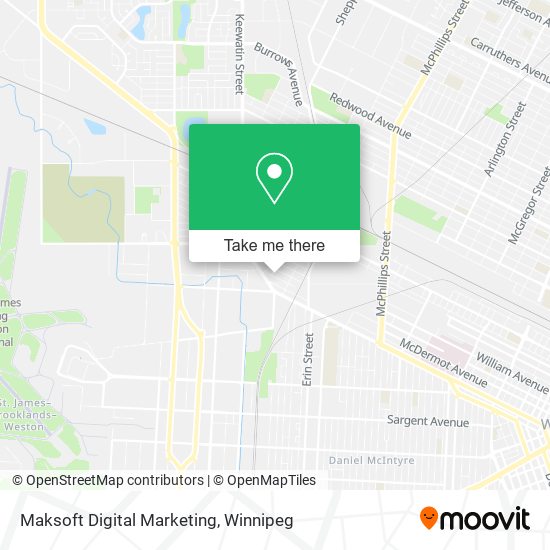 Maksoft Digital Marketing map