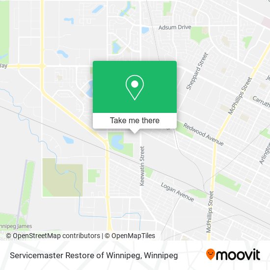 Servicemaster Restore of Winnipeg plan