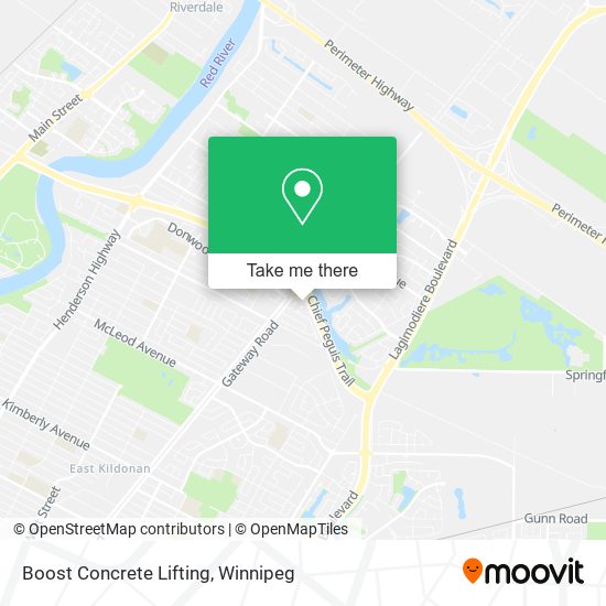 Boost Concrete Lifting map