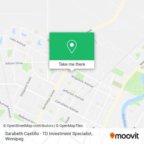 Sarabeth Castillo - TD Investment Specialist map