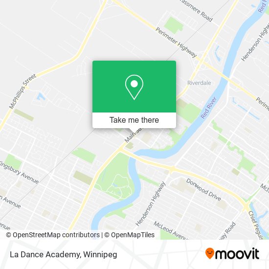 La Dance Academy map