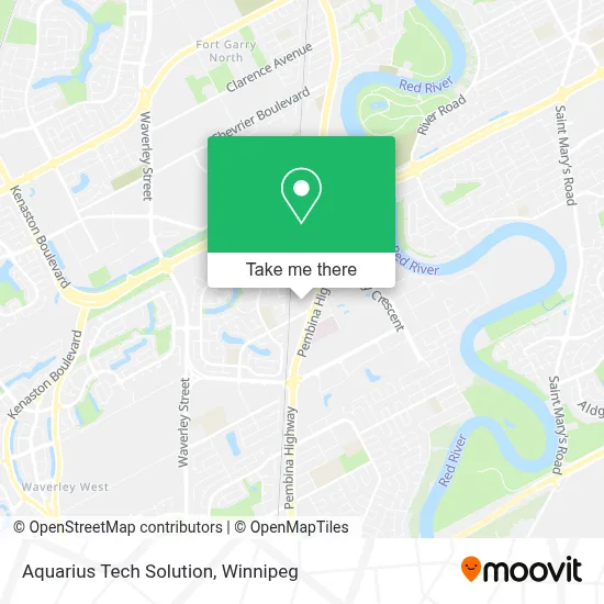 Aquarius Tech Solution map