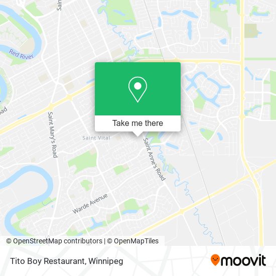 Tito Boy Restaurant plan