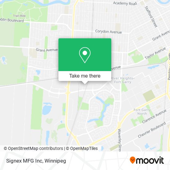 Signex MFG Inc map