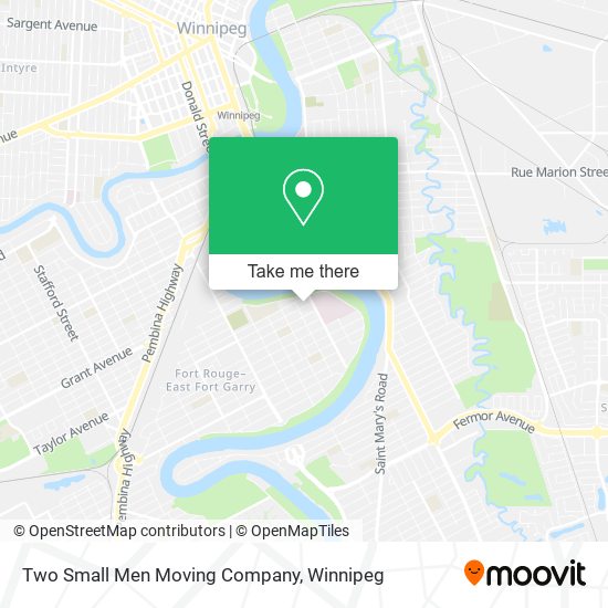 Two Small Men Moving Company plan