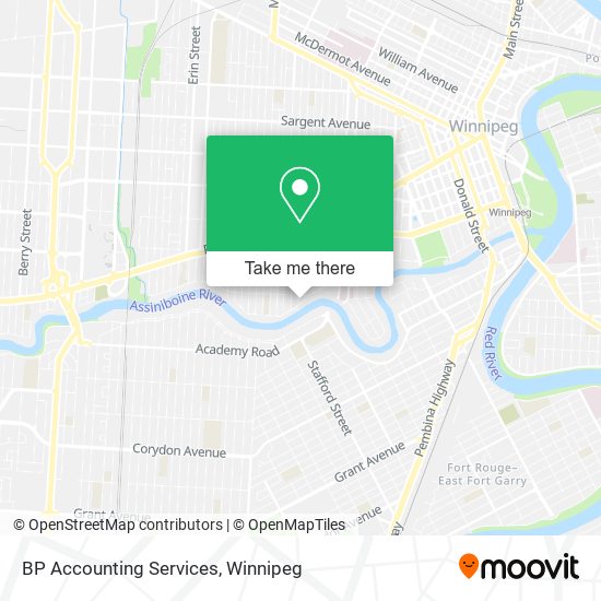 BP Accounting Services map
