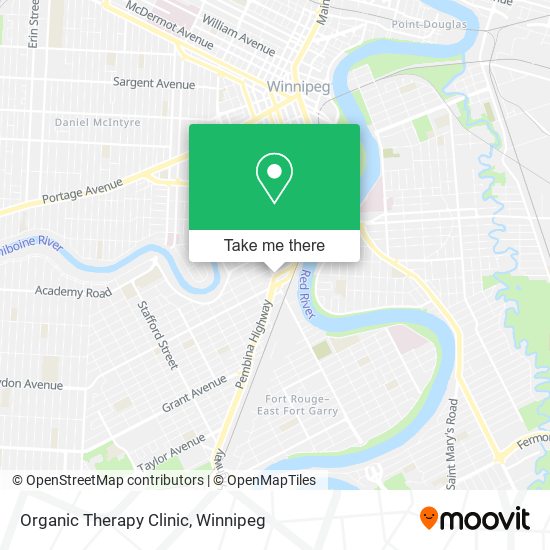 Organic Therapy Clinic map