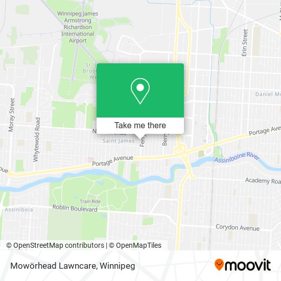 Mowörhead Lawncare map