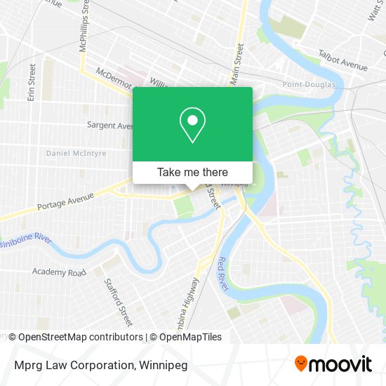 Mprg Law Corporation map