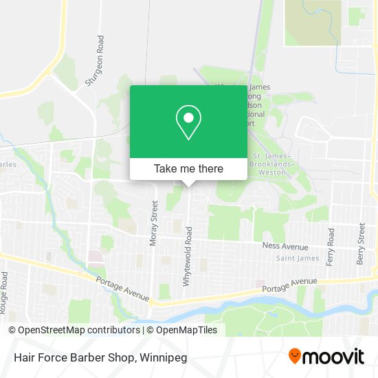 Hair Force Barber Shop map