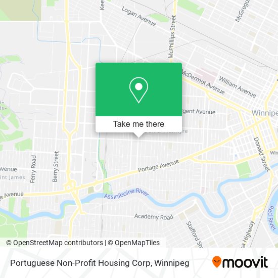 Portuguese Non-Profit Housing Corp map