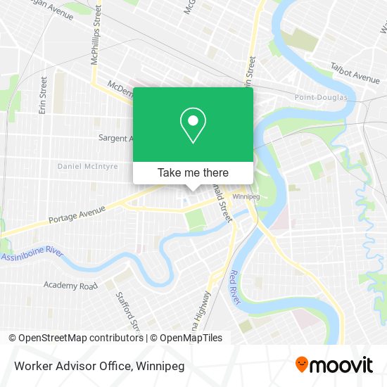 Worker Advisor Office map