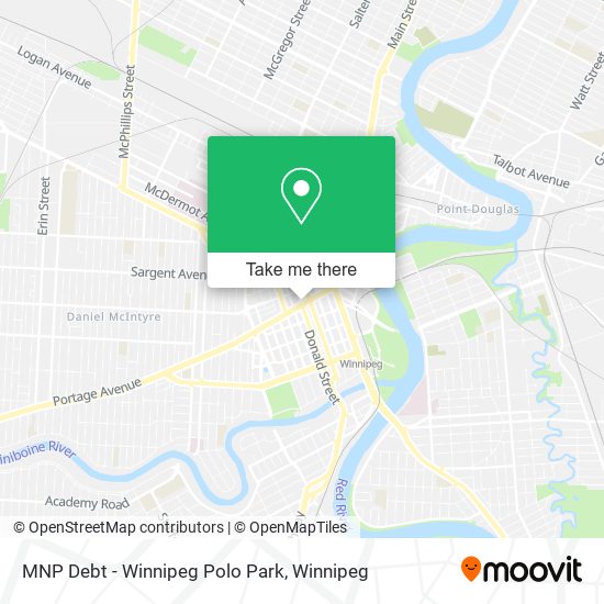 MNP Debt - Winnipeg Polo Park map