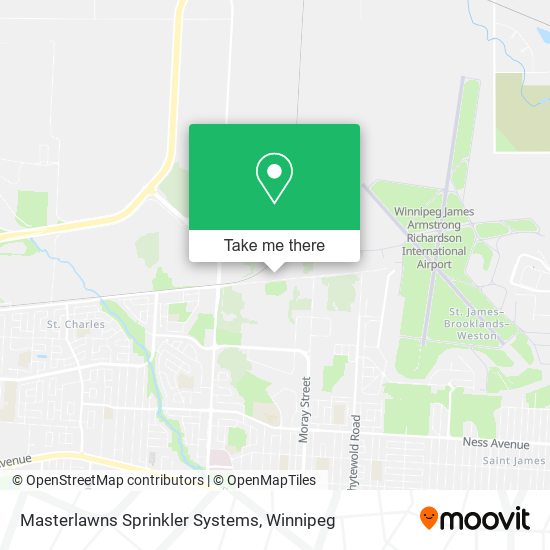 Masterlawns Sprinkler Systems map