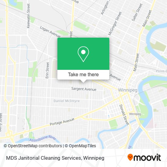 MDS Janitorial Cleaning Services map