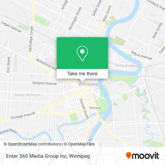 Enter 360 Media Group Inc map