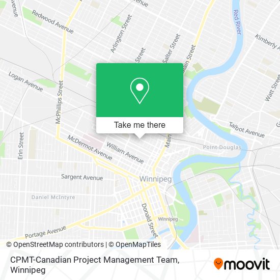 CPMT-Canadian Project Management Team map