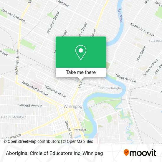 Aboriginal Circle of Educators Inc map