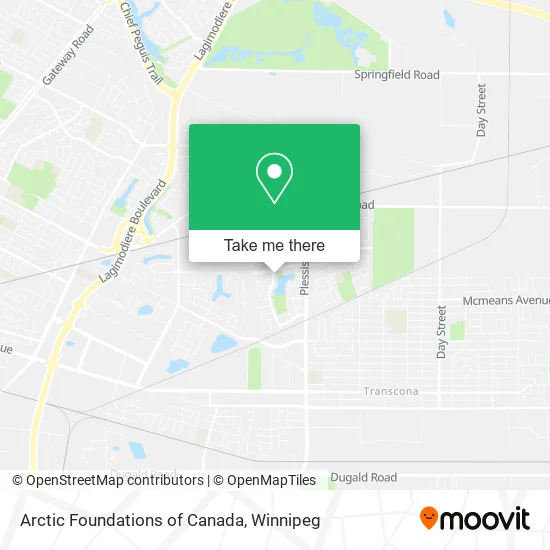 Arctic Foundations of Canada map