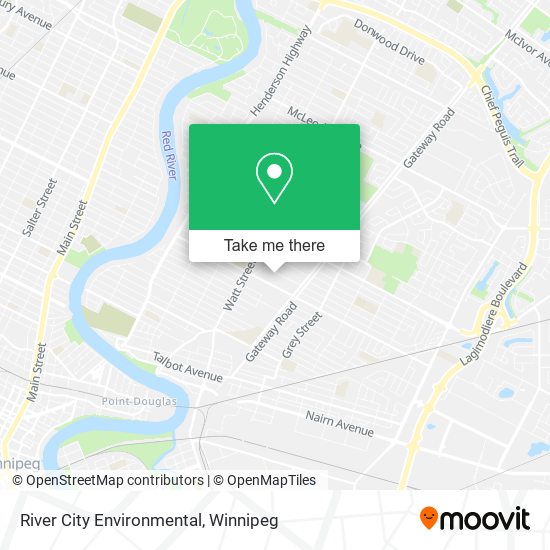 River City Environmental map