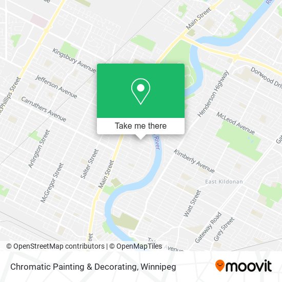 Chromatic Painting & Decorating map
