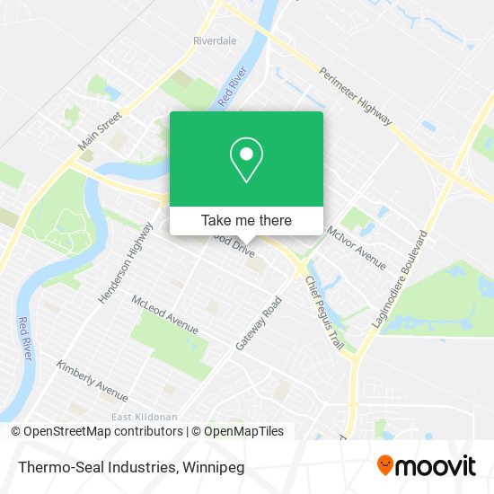 Thermo-Seal Industries map