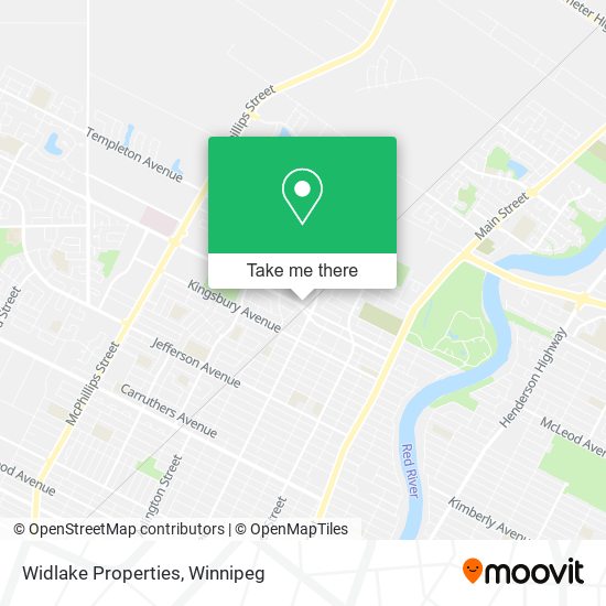 Widlake Properties map