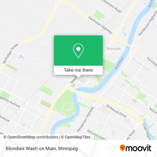 Blondies Wash on Main map