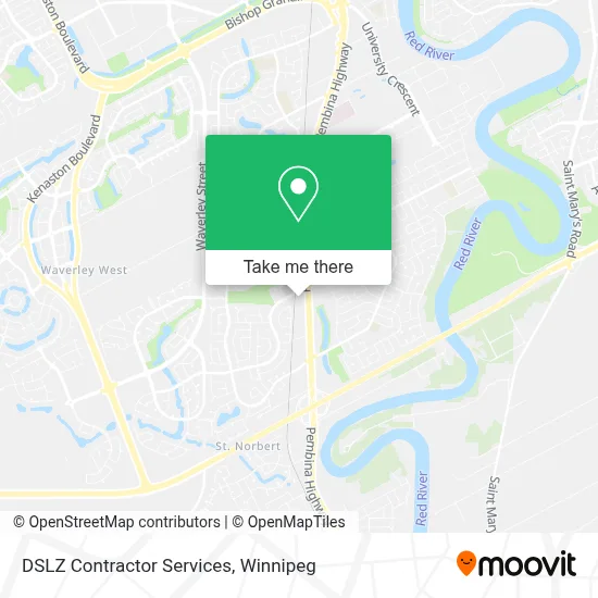 DSLZ Contractor Services map