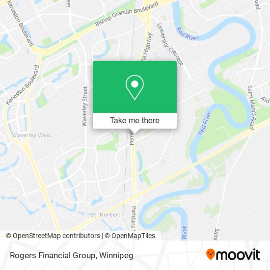 Rogers Financial Group map