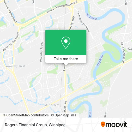 Rogers Financial Group map
