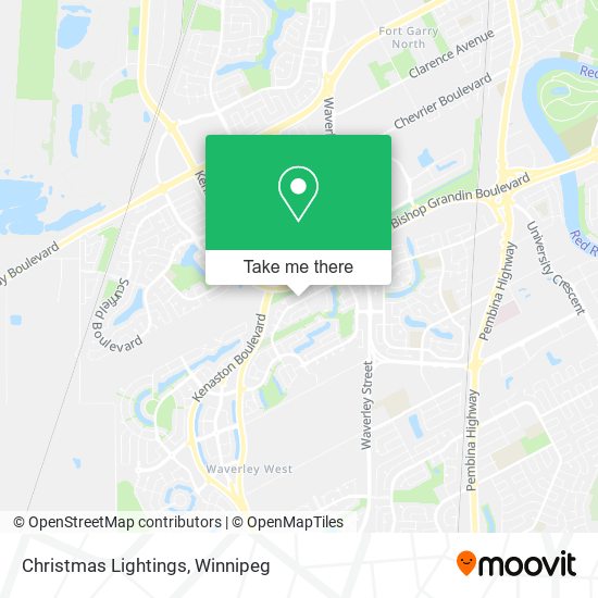 Christmas Lightings map