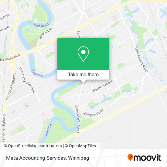 Meta Accounting Services map