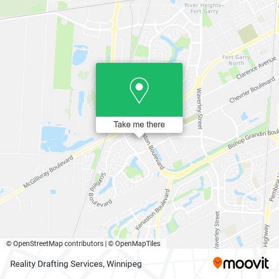 Reality Drafting Services map