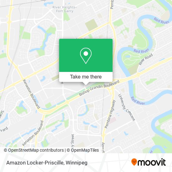 Amazon Locker-Priscille map