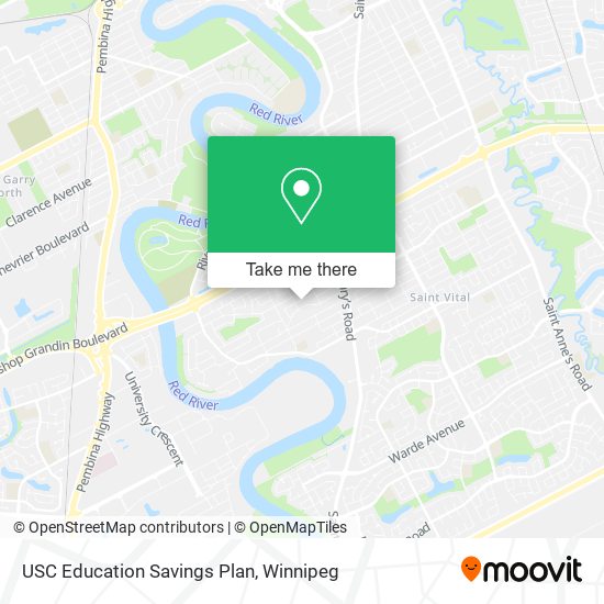 USC Education Savings Plan map