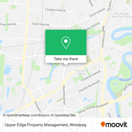 Upper Edge Property Management map