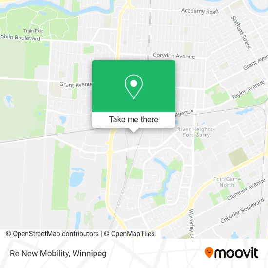 Re New Mobility map