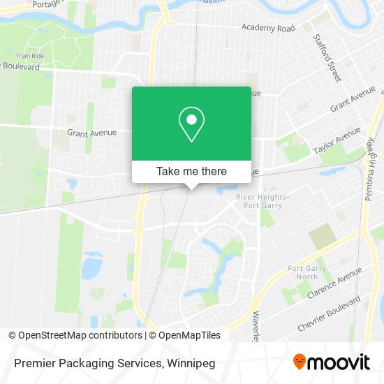 Premier Packaging Services map
