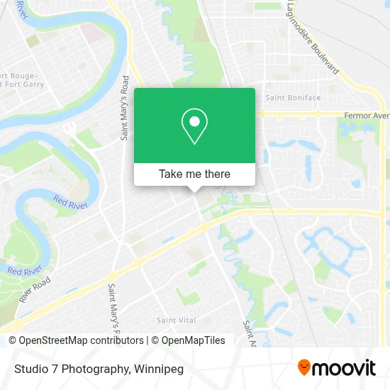 Studio 7 Photography map