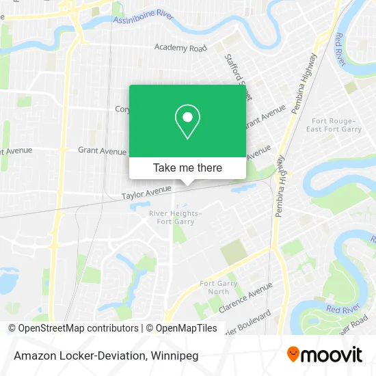 Amazon Locker-Deviation map