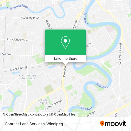 Contact Lens Services map