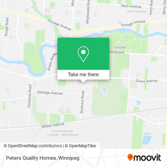 Peters Quality Homes map