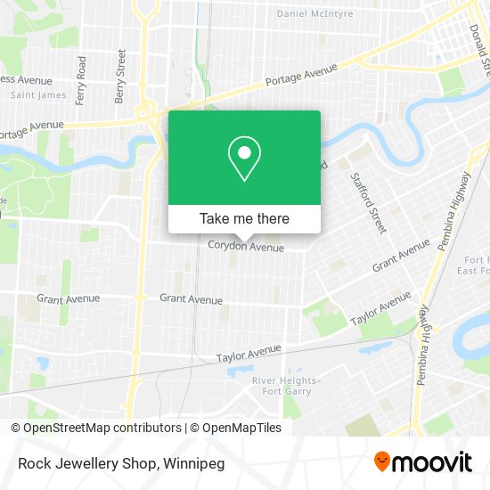 Rock Jewellery Shop map