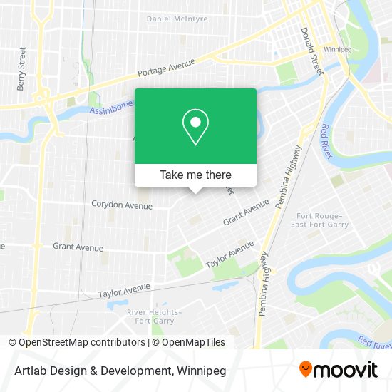 Artlab Design & Development map