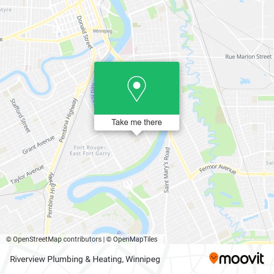 Riverview Plumbing & Heating map