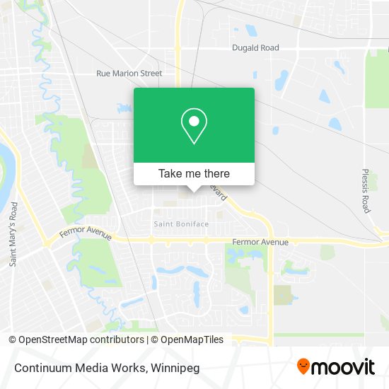 Continuum Media Works map