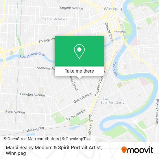 Marci Sealey Medium & Spirit Portrait Artist map