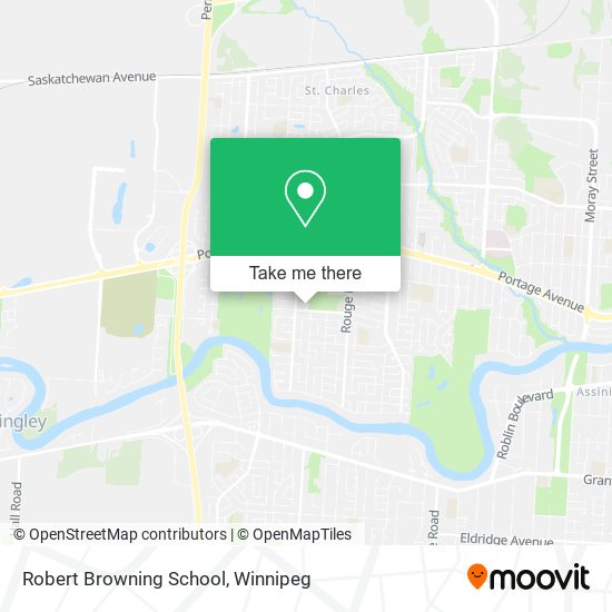 Robert Browning School map