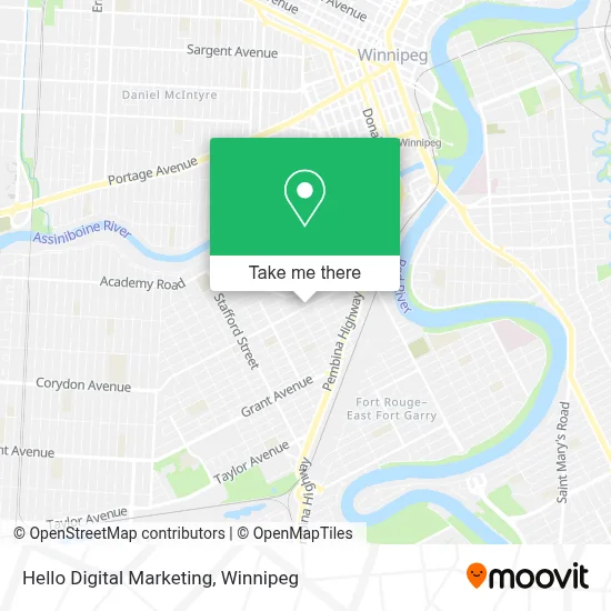 Hello Digital Marketing map